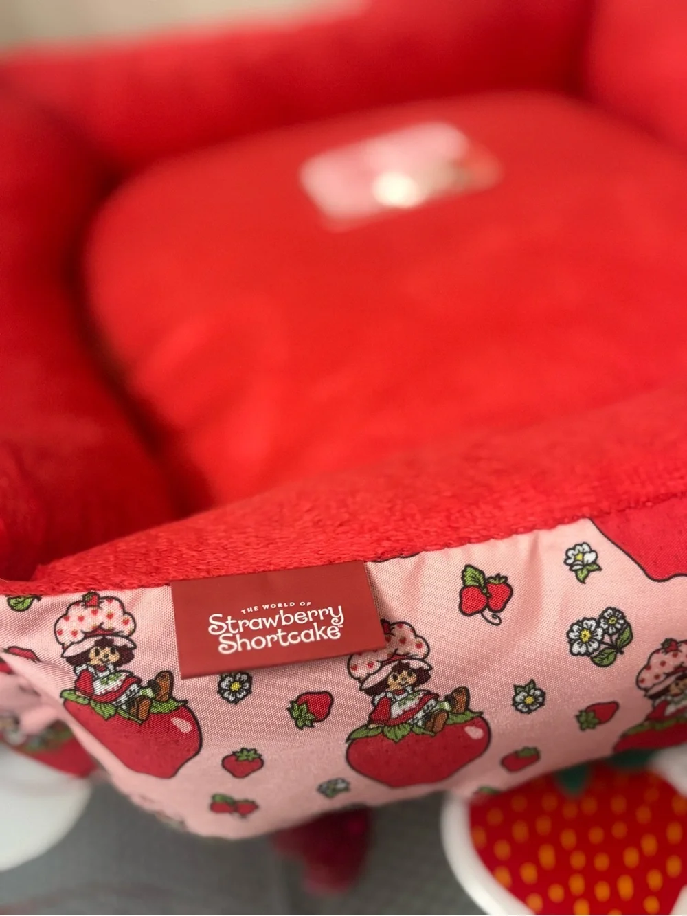 FREE Surprise Gift Included w/purchase. Strawberry Shortcake Small Pet Bed!
